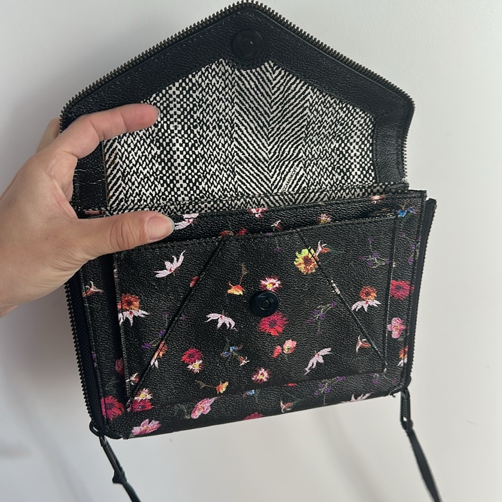 Rebecca Minkoff Marlowe Floral Mini Crossbody Bag - Picture 4 of 7